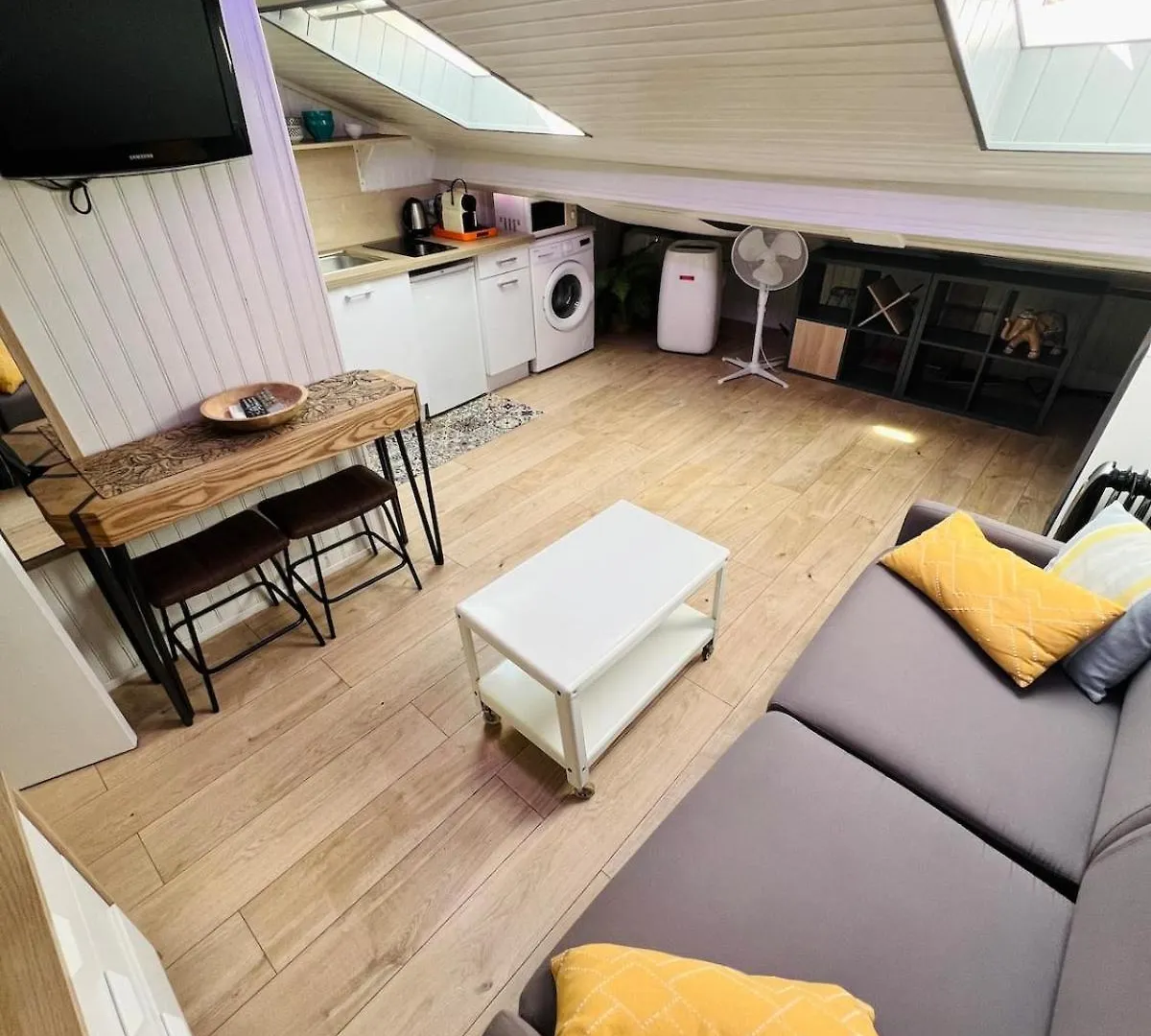 Charmand Studio Mansarde Dans Le Centre Ville De Cannes Francja